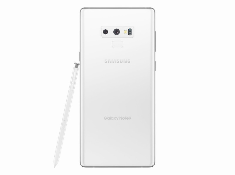 三星Note 9白色版烘托圖曝光：晶亮無暇 你心動(dòng)了嗎？