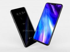 LG V40 ThinQ渲染圖曝光：6.3寸劉海屏、后置三攝