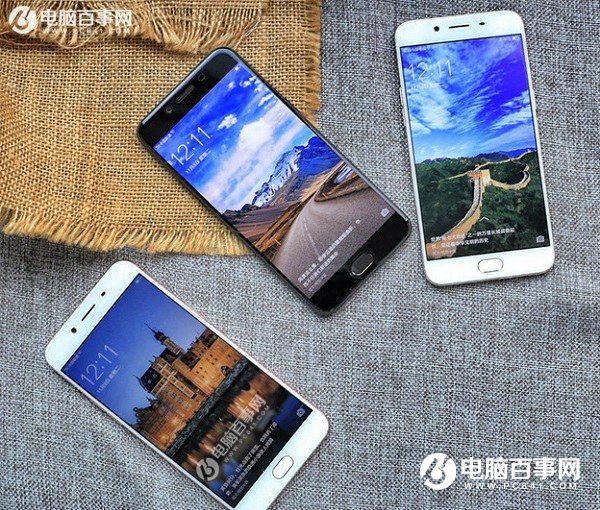 OPPO R9s哪個色彩美觀？ OPPO R9s金/玫瑰金/黑三色比照圖賞