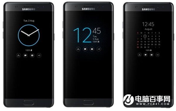 三星Note7屏幕晉級 Always On Display支撐第三方APP