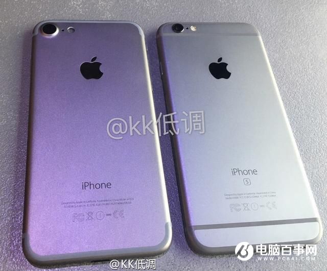 iPhone7與iPhone 6s真機(jī)比照圖來了！