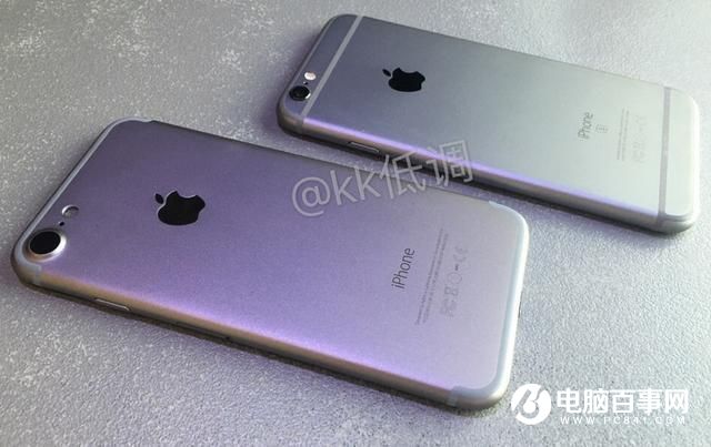 iPhone7與iPhone 6s真機(jī)比照圖來了！