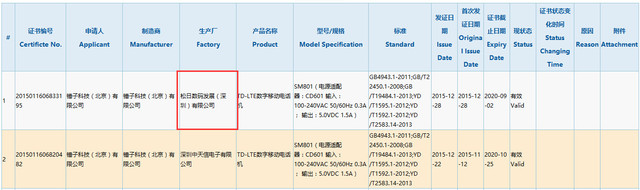 錘子新代工廠曝光 