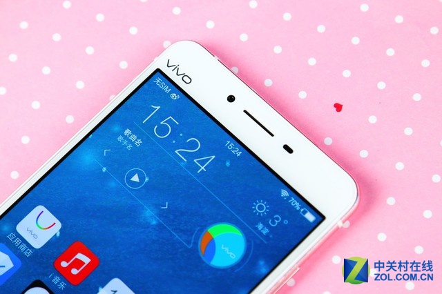 粉嫩誘人 玫瑰金版vivo X6Plus真機圖賞