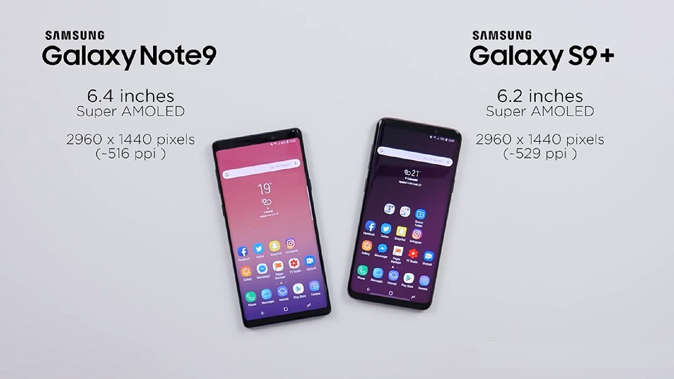 三星Note9和S9＋差異大嗎 三星S9和Note9深度比照