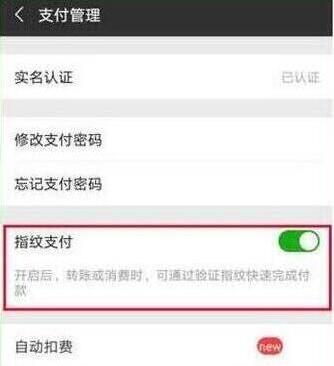 華為Mate20 Pro微信指紋付出怎么設置?